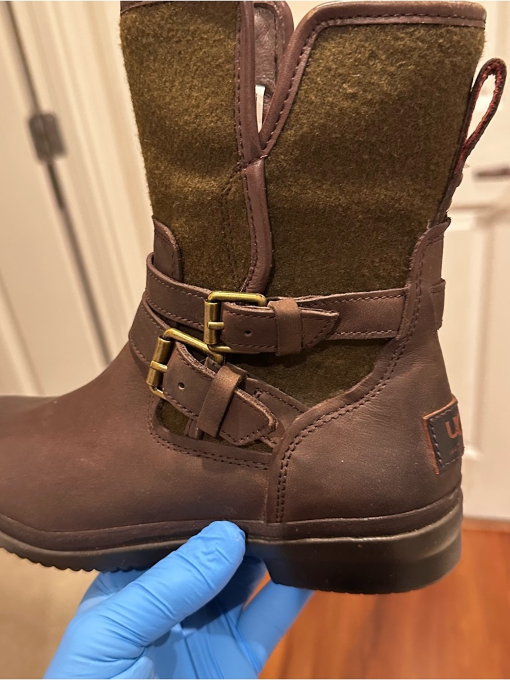 UGG Simmens Waterproof Leather Boot, - Picture 6 of 9
